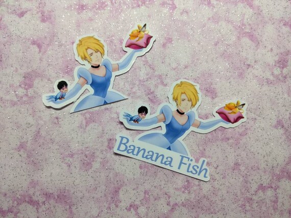 Banana Fish X Cinderella Ash Vinyl Sticker Etsy Banana Fish X Cinderella Ash Vinyl Sticker Etsy