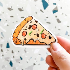 Pizza Aufkleber
