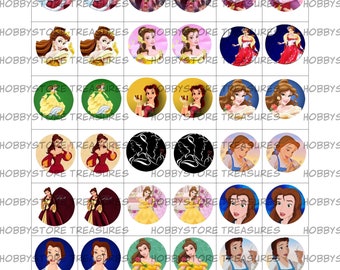 Bunnies inspired bottle cap images cabochon images 1 inch 25 mm printable images instant download