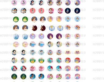 Bunnies inspired bottle cap images cabochon images 1 inch 25 mm printable images instant download