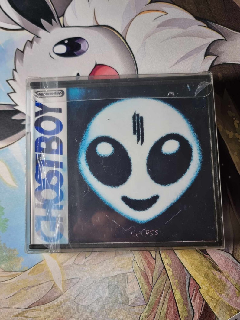 PLAYABLE Skrillex Gameboy Game alien Ride cartridge & Box Etsy