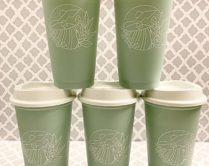 STARBUCKS Earth Day Reusable Hot Cup Etsy