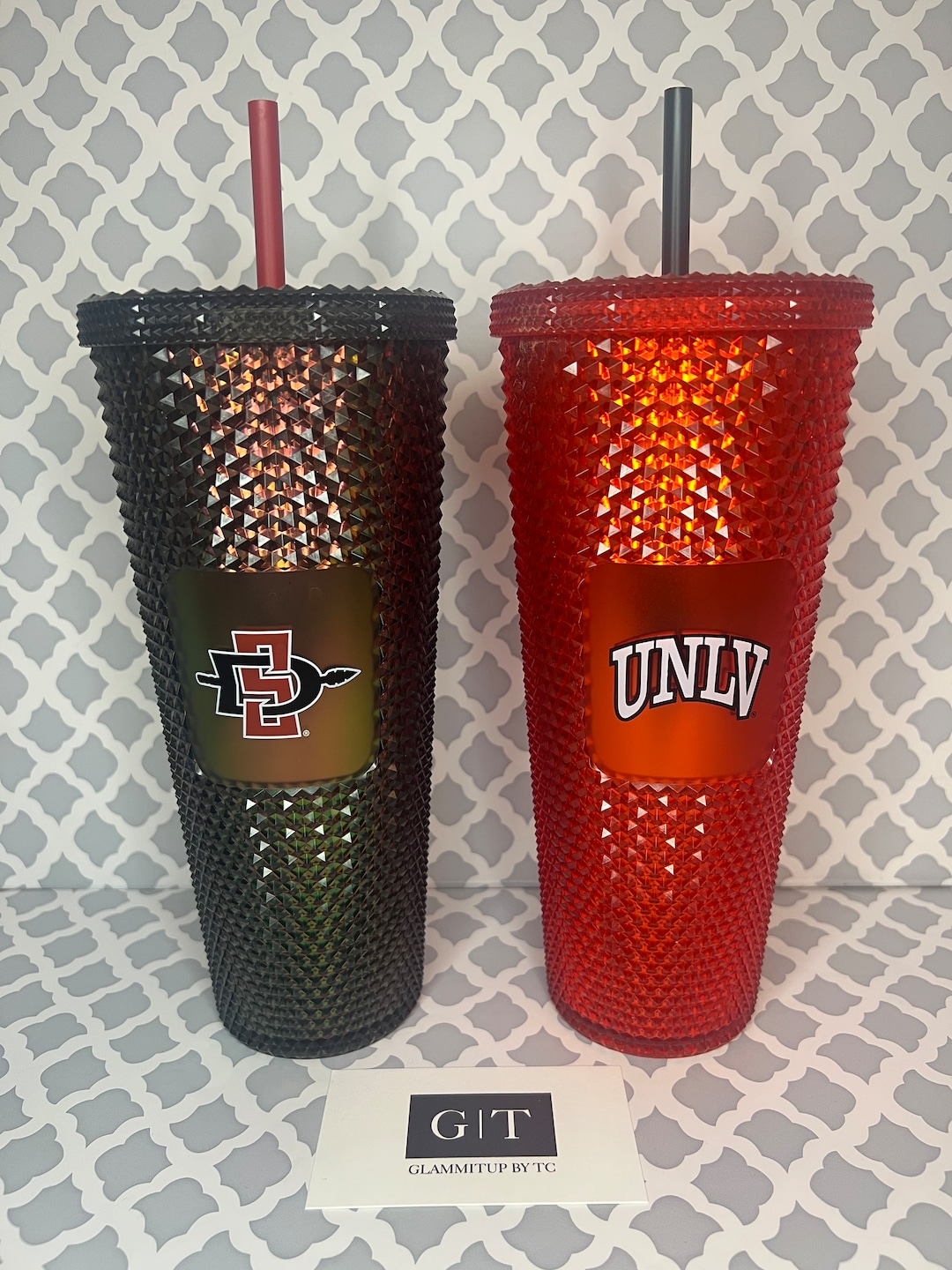 STARBUCKS SDSU Studded Tumbler UNLV Studded Tumbler Venti Studded Etsy