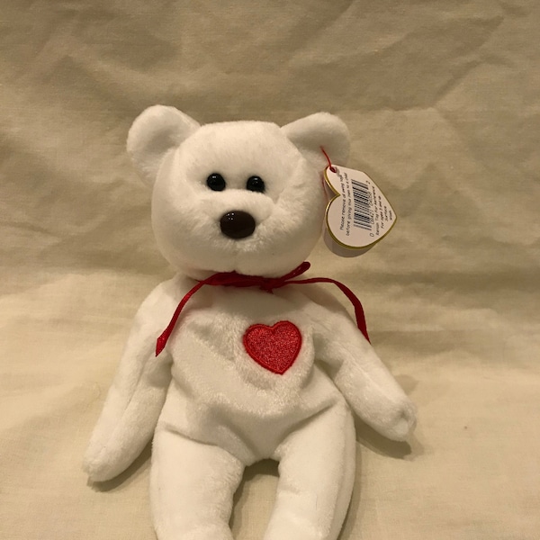 Rare 1993 TY Valentino Beanie Baby with tag errors in time for Valentines Day!