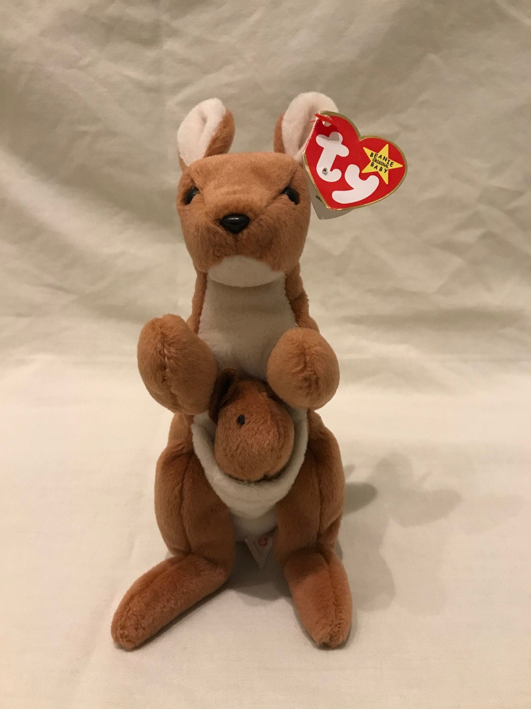 Beanie Baby Pouch, Rare Beanie Baby Tag Error, Waterloville Hants Tag