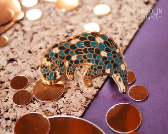 Pangolin Hard Enamel Pin