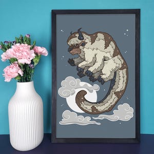 Skybison - 11x17 Print