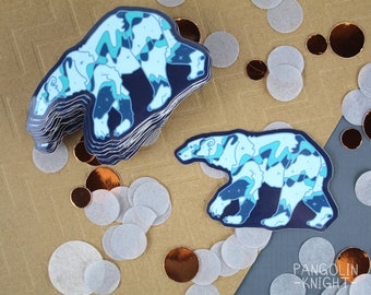 Polar Bear Vinyl Sticker