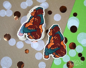 Gorilla Vinyl Sticker