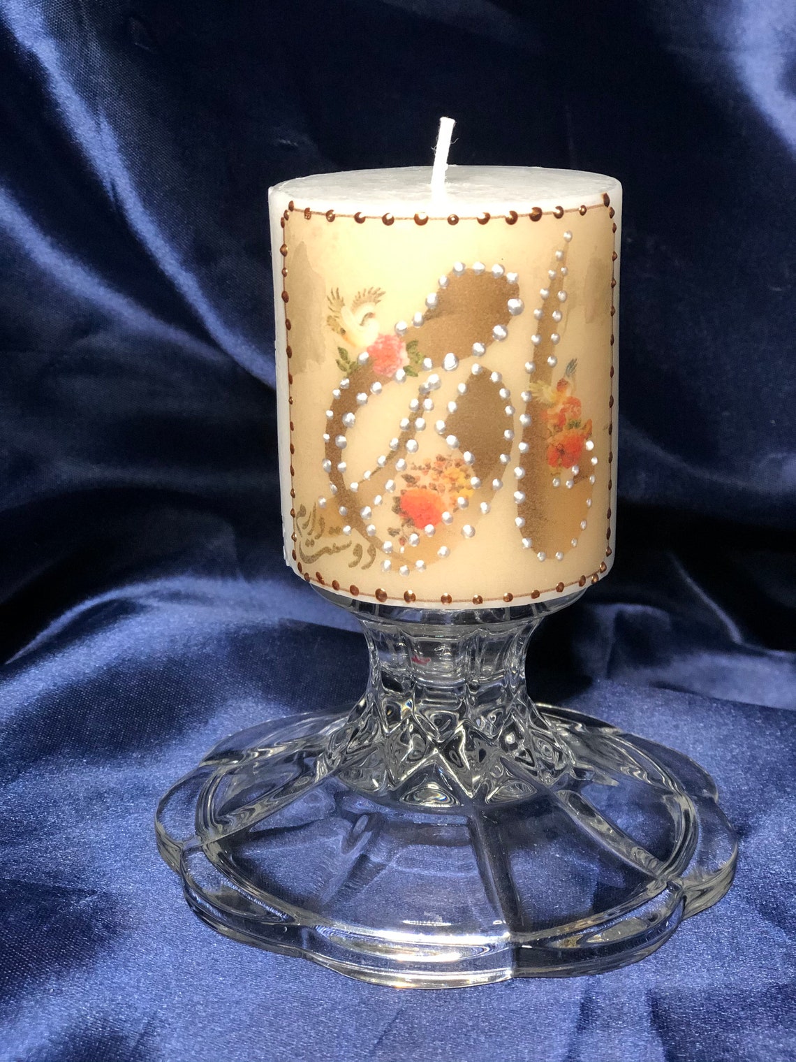 No. 2134 Scented Pillar Candle . Great Gift for Mother's Etsy