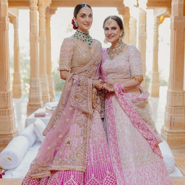 Kiara Advani Mariage Lehenga choli