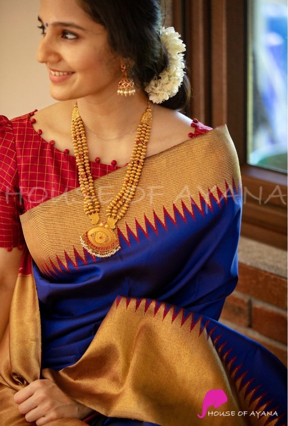 green saree Pure banarasi silk with weaving work saree and blouse for women designer saree Saree dress wedding saree Indian saree
