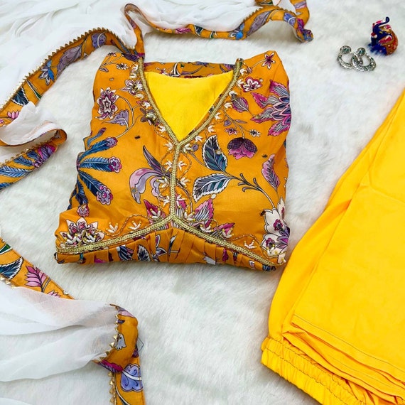 Lemon yellow kurti | Indian fashion, Clothes for women, Indian designer wear