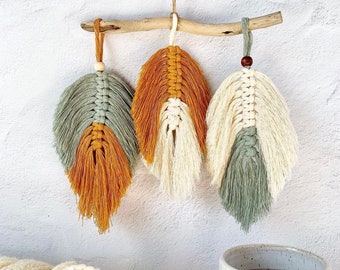 DIY Macrame Feather Kit - As Featured in Subscription Box