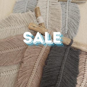 Couleurs limitées - Kit bricolage trois plumes en macramé - Bois flotté - Débutant