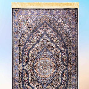 Prayer Mat & Prayer Carpet, Turkish, Soft, Luxury | Palace Purple | Janamaz and Sejadah | Islamic, Muslim, Ramadan, Eid Gift