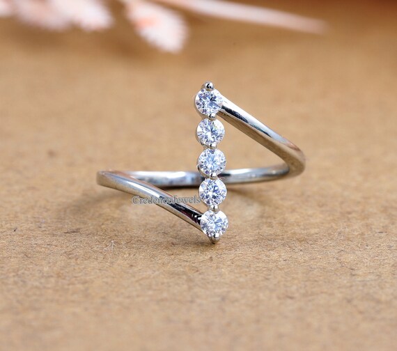 Five stone engagement ring cheap