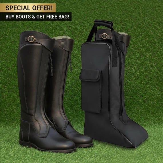 Personalized Polo Riding Boots and Protective Gear - Equestrian Footwear - Equestrian gift