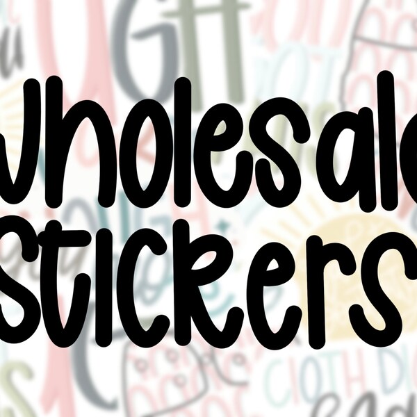 Bulk Stickers Etsy