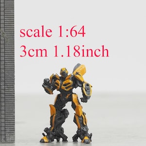 Roboter Figur HO 1/64 43 24 1/18 Scale handbemalt mit hohen Details