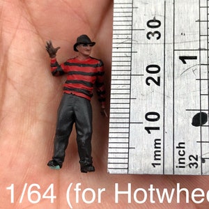 Horror figure HO 1/64 1/43 1/24 1/18 Scale handpaint high detailv