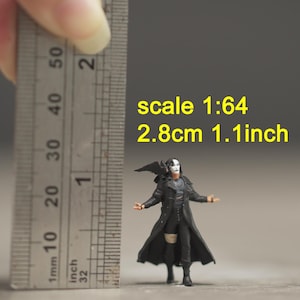 Vogel und Mensch Menschen Figur HO 1/64 43 24 18 Scale Handbemalung