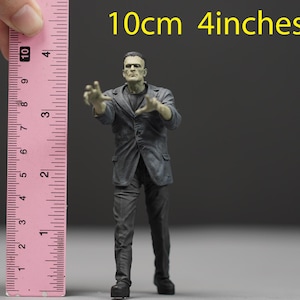 Man monster figure HO 1/64 1/43 1/24 1/18 Scale handpaint high detail