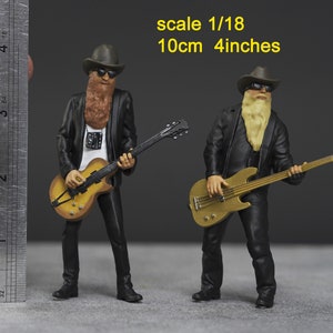 Rock figure HO 1/64 1/43 1/24 1/18 Scale handpaint high detail