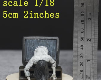 Ghost girl  figure HO 1/64 43 24 1/18 Scale handpaint high detail