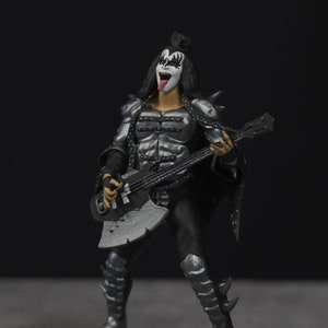 Rocker guitarist figure HO 1/64 1/43 1/24 1/18 Scale handpaint high detail