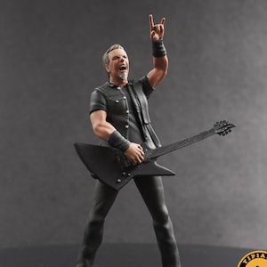 Black rocker figure 1:18 handpaint high detail