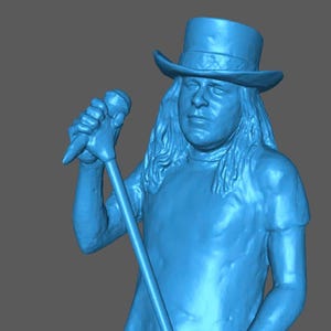 Van rock guitarist figure HO 1/64 1/43 1/24 1/18 Scale handpaint high detail