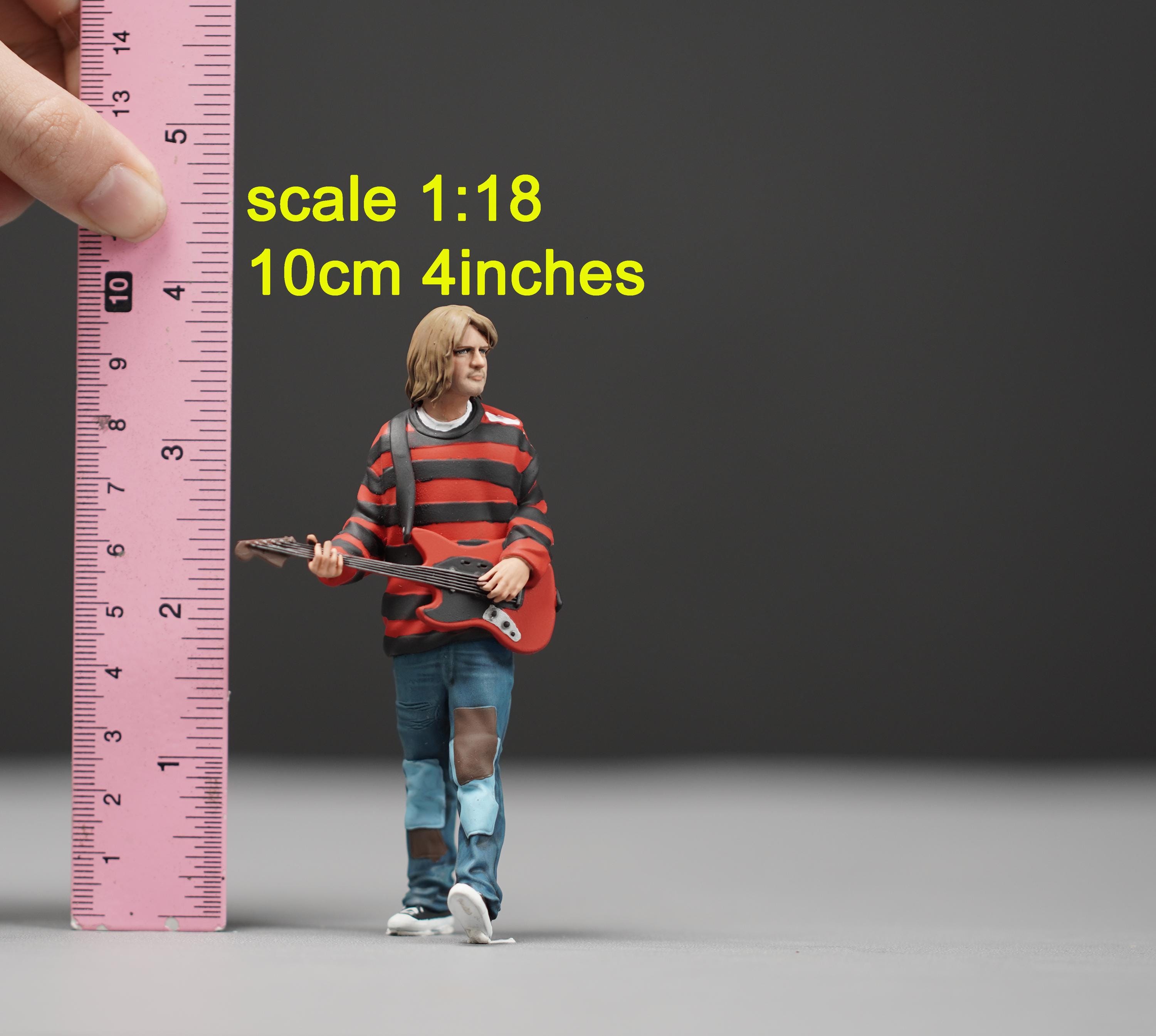 Kurt Cobain 18" Talking Action Figure Nirvana NECA INST | #28990318 - View #7
