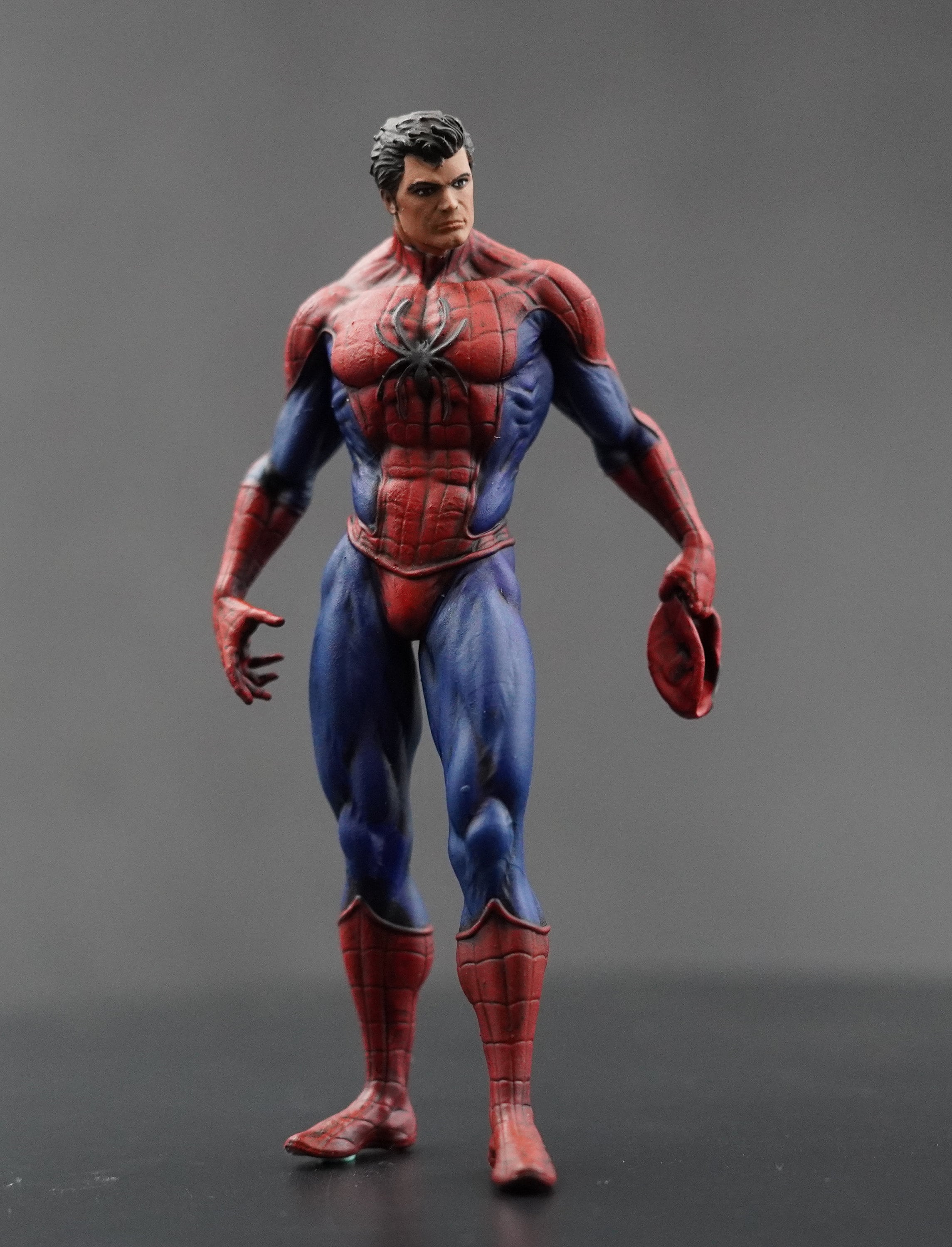 Spiderman figure hand painted high detail 118 scale Etsy