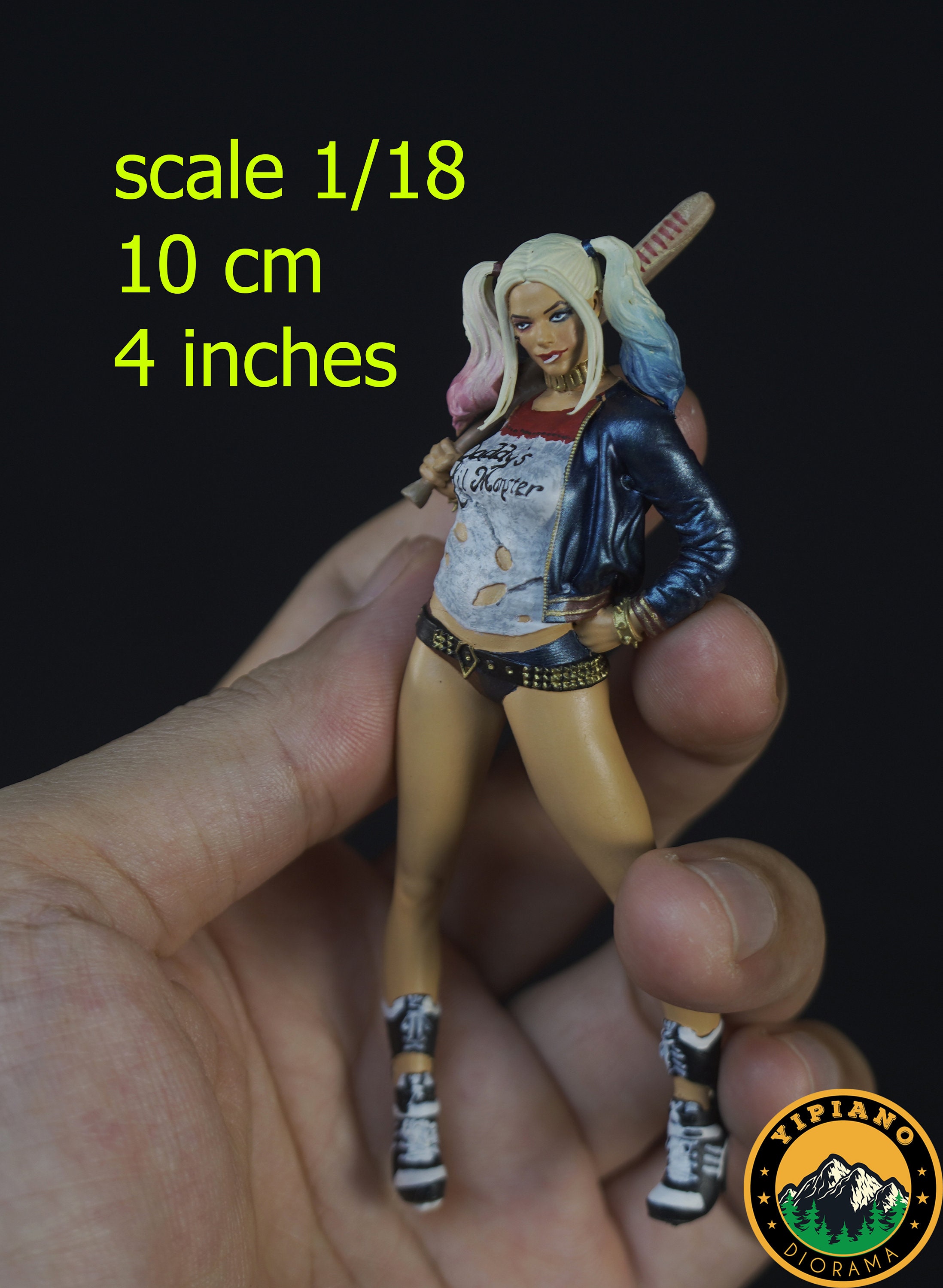 Girl Figure HO 1/64 43 24 1/18 Scale Handpaint High Detail A45 - Etsy
