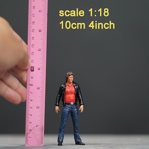 Mann Figur HO 1/64 43 24 1/18 Scale handbemalt mit hohen Details