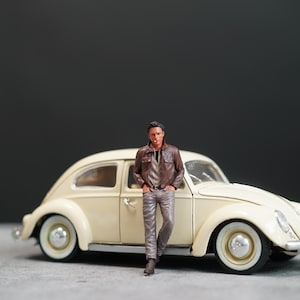 Man (not include CAR) figure HO 1/64 1/43 1/24 1/18 Scale handpaint high detail