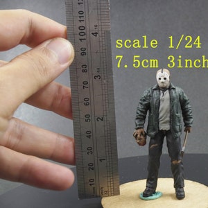 Killer Horror figure (For Custom) 1:18 to HO scale handpaint high detail for Halloween