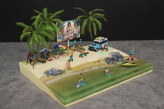 ジオラマ 1/64 【Palm Tree】 Amazon.com: Bright Creations Miniature Palm Trees for