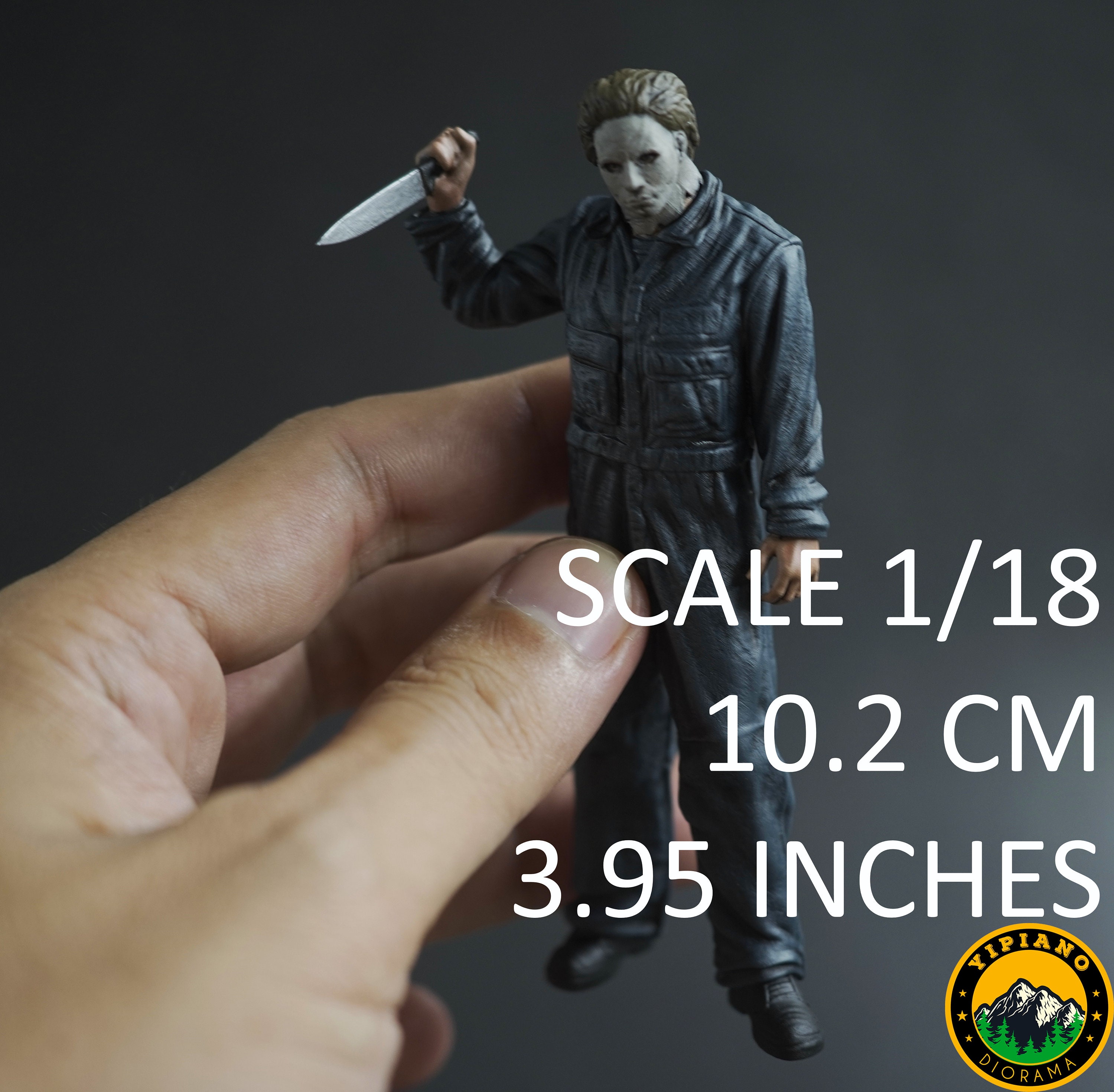 Horror Killer Figure HO 1/64 1/18 1/24 1/35 1/43-48 1/72 N-scale