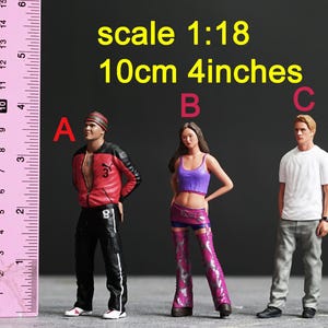 2Fast 2Furious figure HO 1/64 1/43 1/24 1/18 Scale handpaint high detail