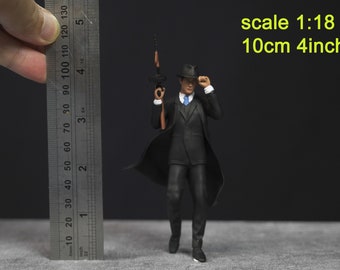 1/18 男性　フィギュア　リアルフィギュア　完成品　1/64より大 マフィアの男のフィギュア HO 1/64 1/18 1/24 1/35 1/43-48 1/72 N
