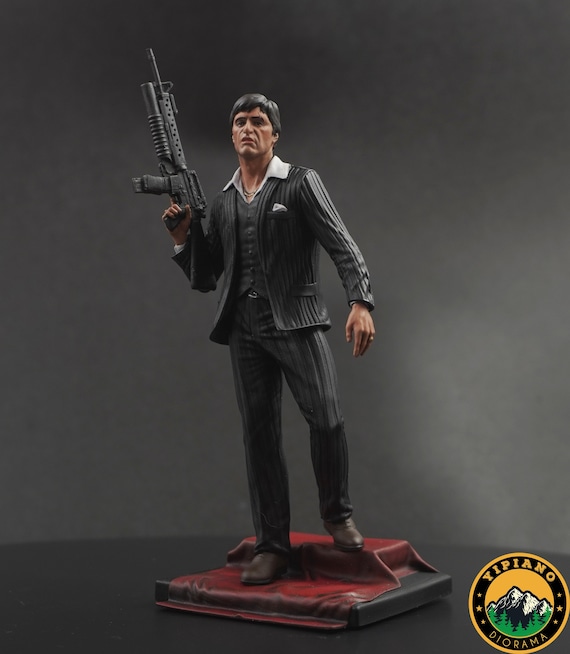 SD Toys Scarface Tony Montana Shooting 18 Cm Au Meilleur Prix Sur