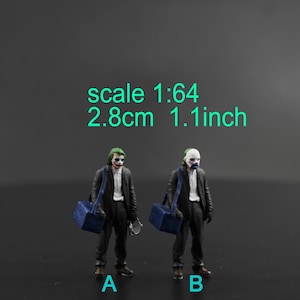 Clown figure HO 1/64 1/43 1/24 1/18 Scale handpaint high detail