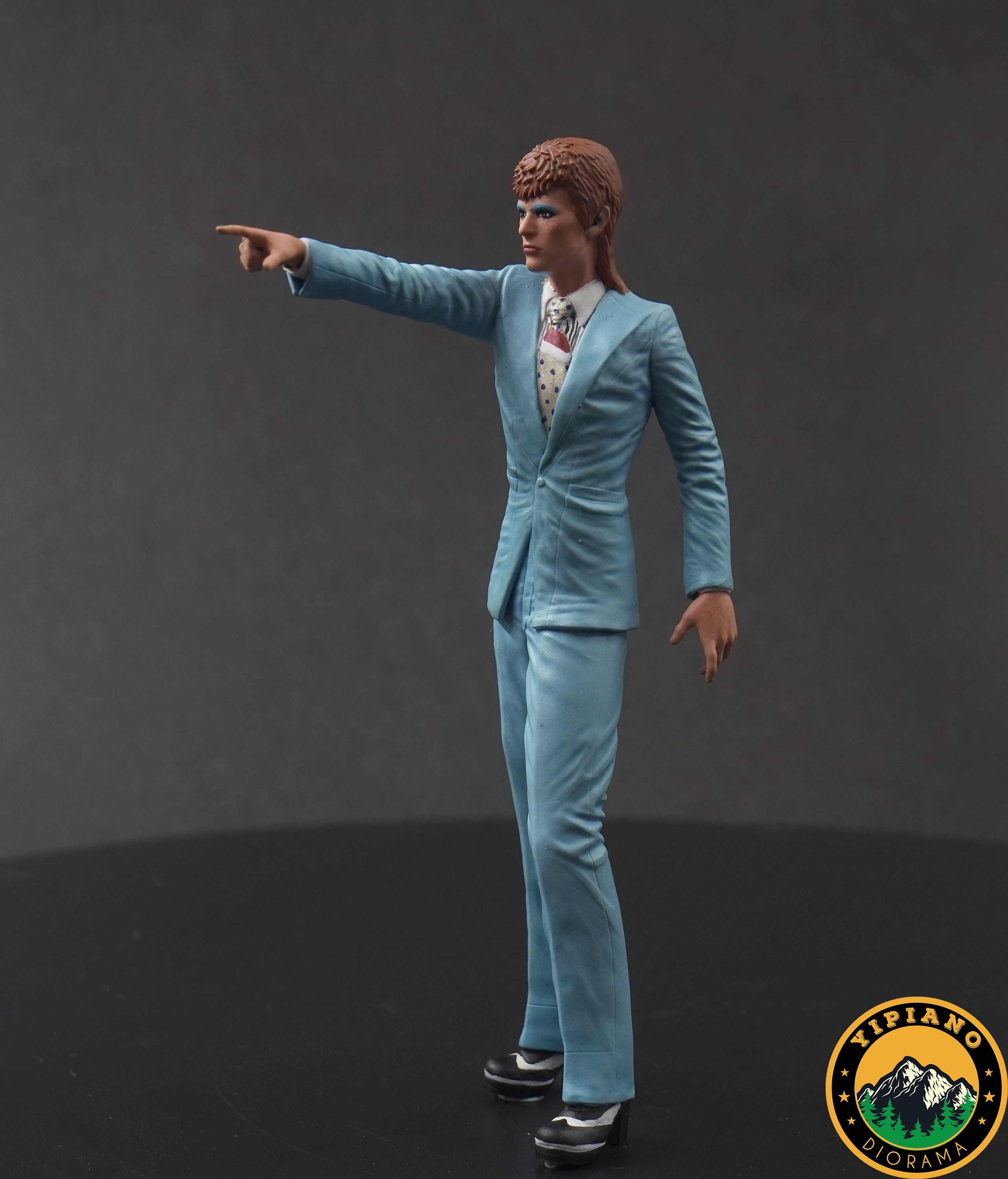 Singer Figure British Singer Figure HO 1/64 1/18 1/24 1/35 1/43-48 1/72 N-scale M10 ...
