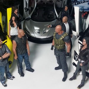 Fast team figure HO 1/64 1/43 1/24 1/18 Scale handpaint high detail