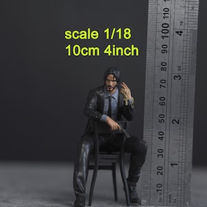 Man killer figure HO 1/64 1/43 1/24 1/18 Scale handpaint high detail
