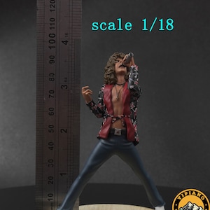 Rob rocker figure HO 1/64 1/43 1/24 1/18 Scale handpaint high detail