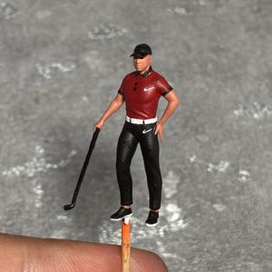 HO & 1:64スケール ゴルファーフィギュア