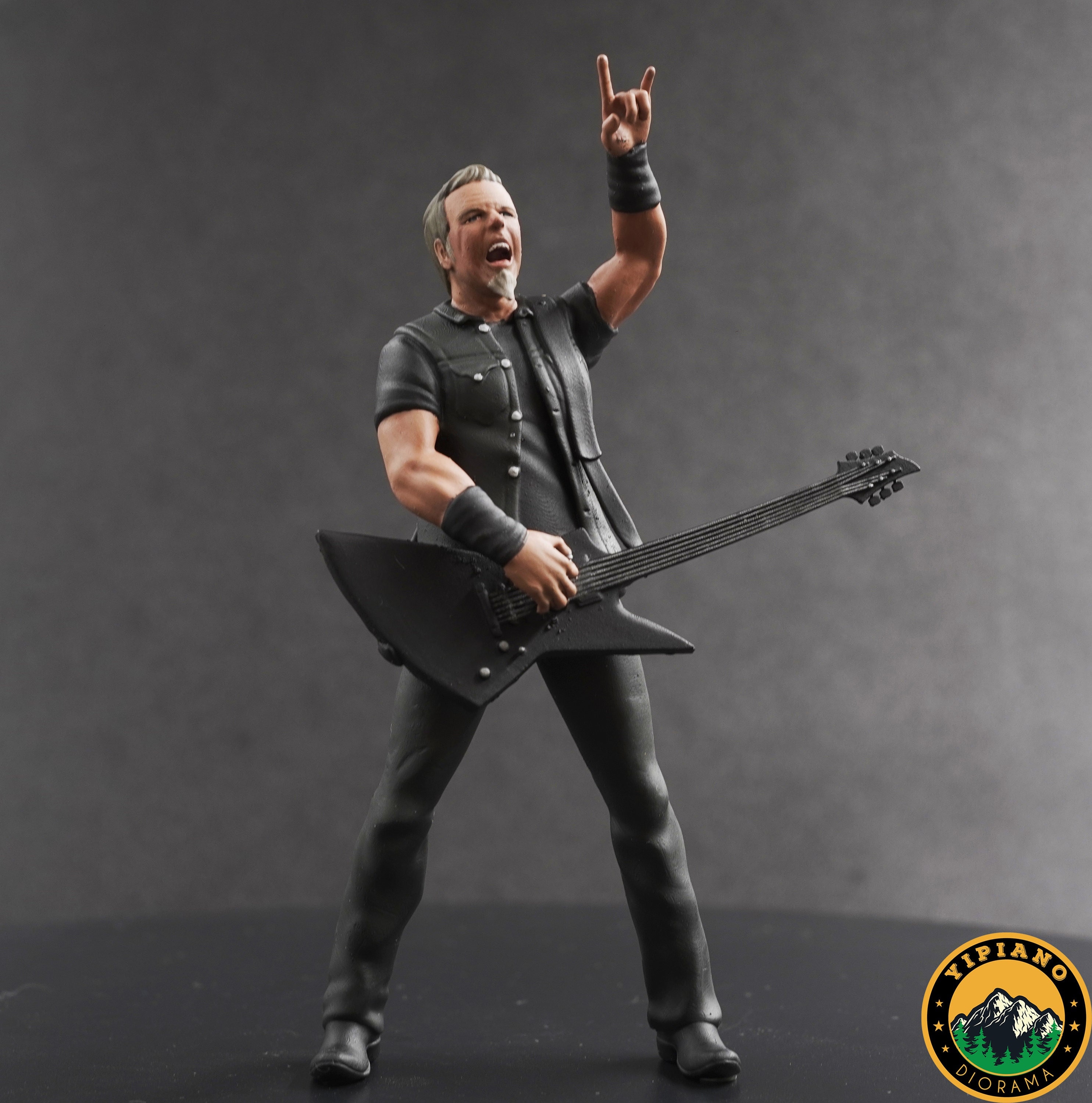 Metallica James Hetfield Figure 1:18 Handpaint High Detail - Etsy